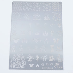 Apipila Cosméticos Kingdom Hearts Stamping plate