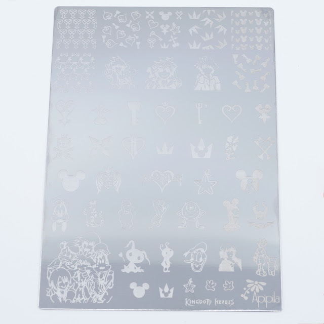 Apipila Cosméticos Kingdom Hearts Stamping plate