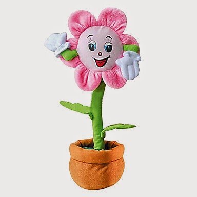 Flor de Peluche que Canta y Baila