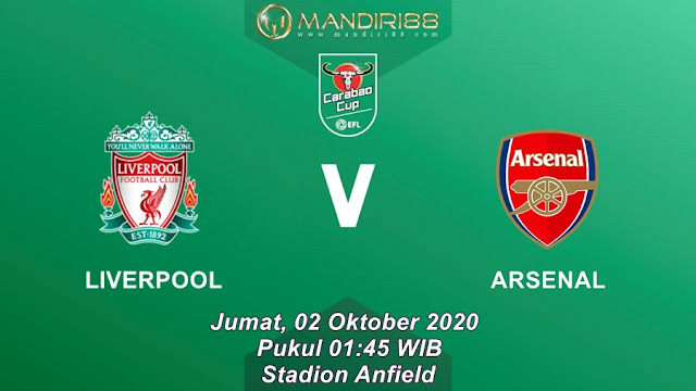 Prediksi Liverpool Vs Arsenal, Jumat 02 Oktober 2020 Pukul 01.45 WIB @ Mola TV