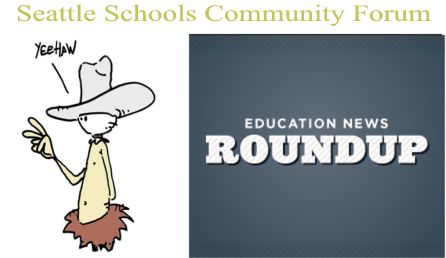 Image result for big education ape seattle schools community forum roundup