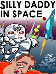 Silly Daddy in Space comic - book ordering page