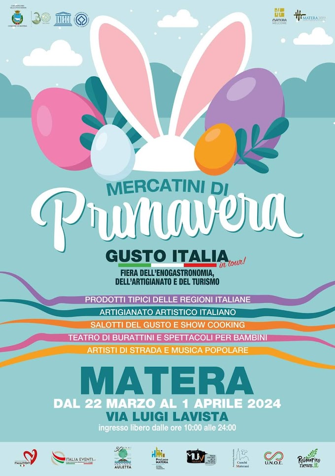 A Matera i mercatini di primavera