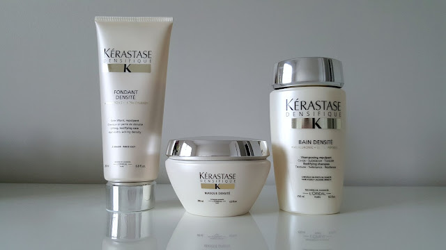 Kerastase Paris Bain Densite, Fondant Densite, Masque Densite, DENSIMORPHOSE. canadian beauty blogger, kerastase review, hair loss, hair growth, growing hair, haircare for lack of volume 