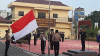 Waka Polres Tanjungbalai Pimpin Upacara Bendera Hari Lahir Pancasila