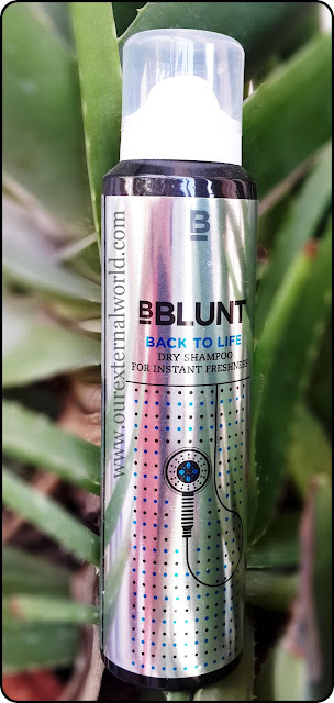 BBlunt Back To Life Dry Shampoo, indian beauty blog, review