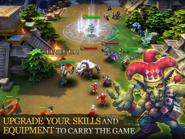 Heroes of Order & Chaos Android Game
