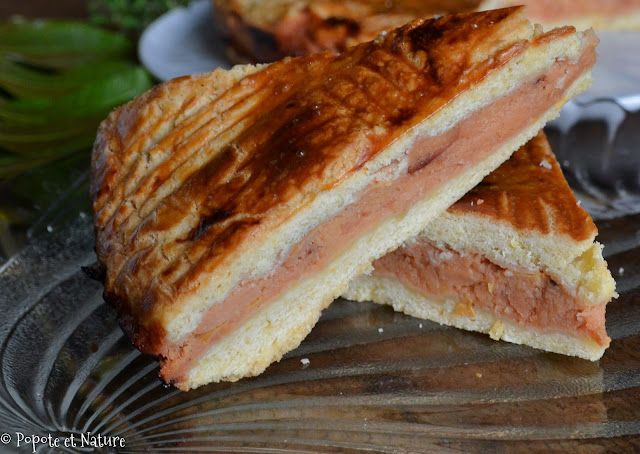 Gâteau breton fourré aux  coings confits maison © Popote et Nature