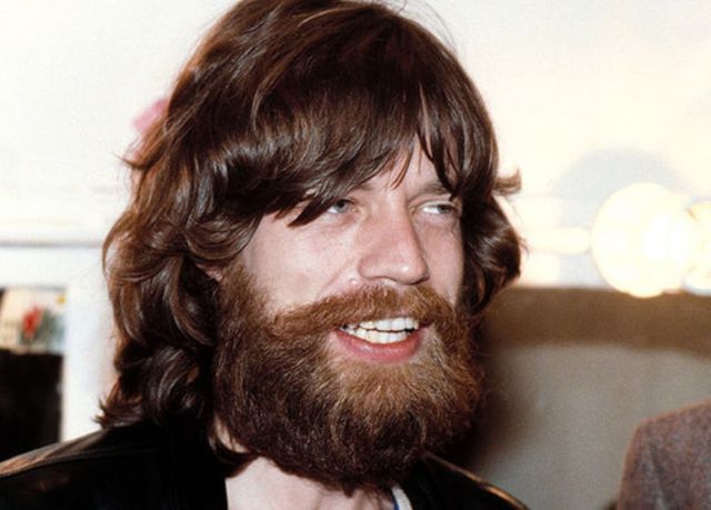 Beard Like Jagger: These Photographs From the 1970s Show Bearded Mick