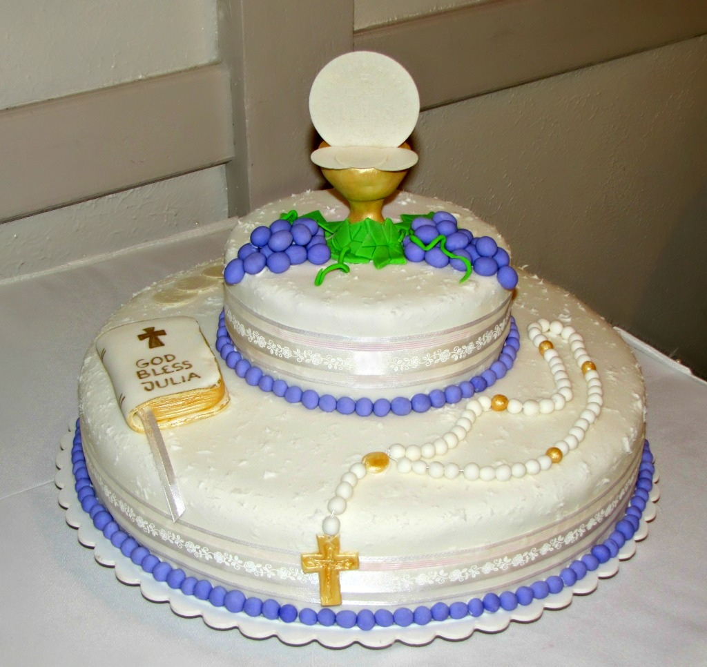 First Communion Cakes – Decoration Ideas | Little Birthday ...