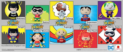McDonalds DC Super Heroes Toys 2022 Malaysia Happy Meal Toys