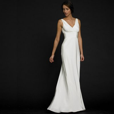 Silk Wedding Dresses on 45702 Jcrew Sophia Long Silk Dress In White  Jpg