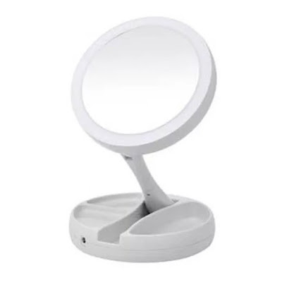 Espelho de mesa com led