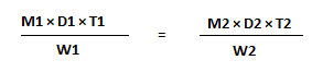 time and work questions formula