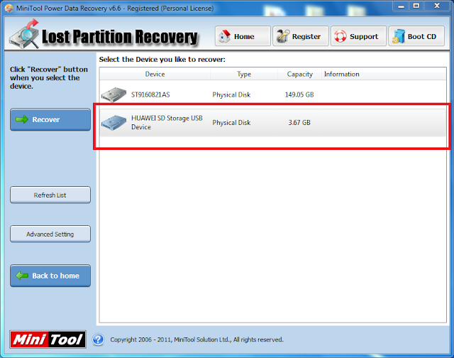 Recover Deleted Files from SD Card