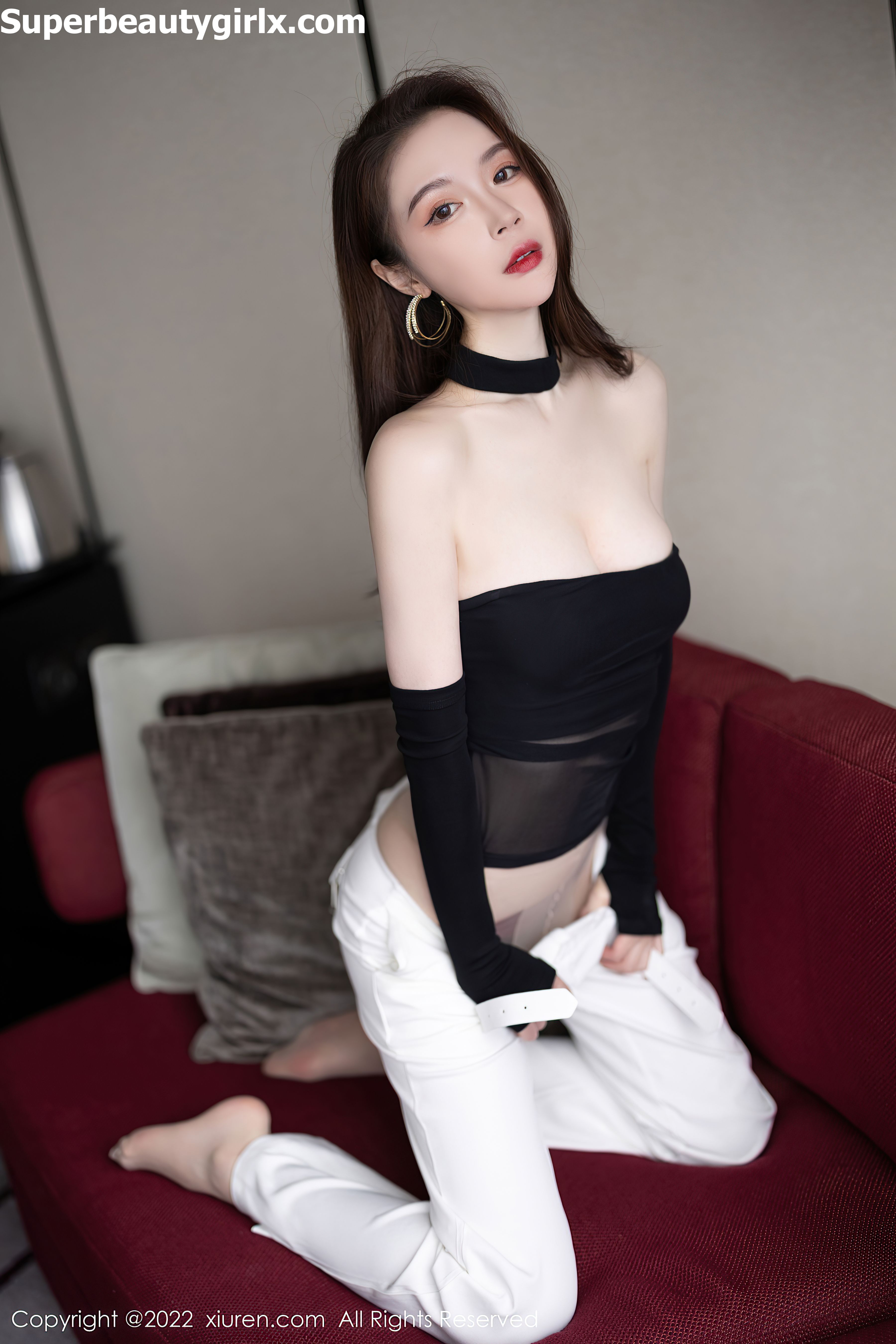 XIUREN-No.5487-Meng-Xin-Yue-Superbeautygirlx.com