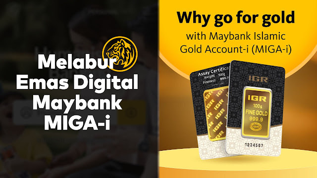 melabur dan jual beli emas online di maybank miga-i