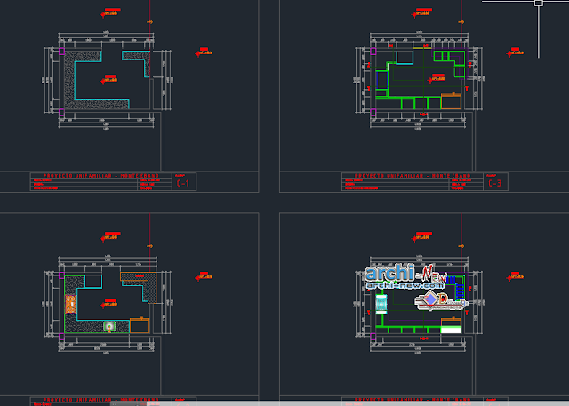 Kitchen in AutoCAD 