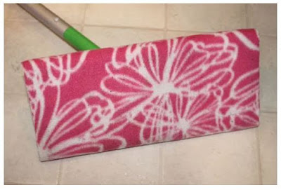 DIY reusable sweeper cloths by TheHappyHousewife