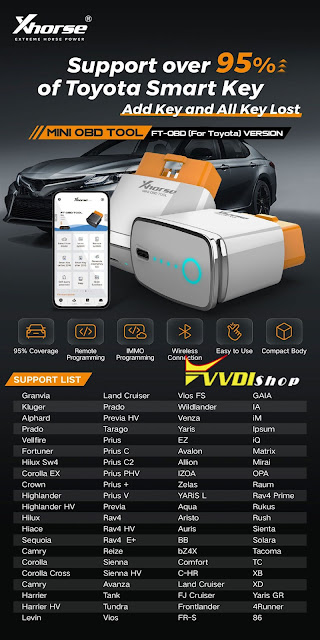 Xhorse FT Mini OBD Tool 3