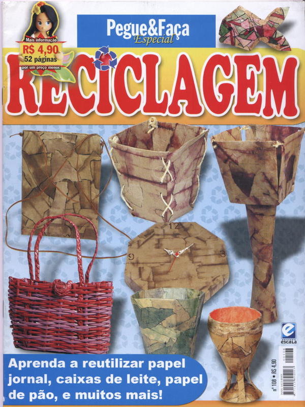 Pegue  E Faça Especial Reciclagem N°108-Revista Reciclagem 