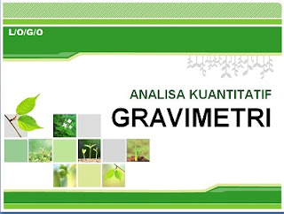 analisa kuantitatif gravimetri
