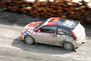 Ford Fiesta RC4 of David Harrison and Simon Taylor