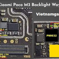 Xiaomi Poco M3 không có đèn nền