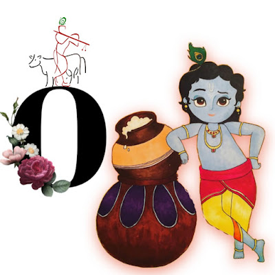 Krishna Alphabet O Image