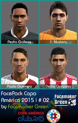 FacePack | Copa America 2015 | N� 02