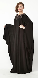 Abaya in Khaleeji Style