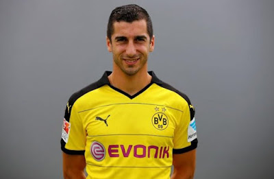 Manchester United to pay €42.5m for Henrikh Mkhitaryan