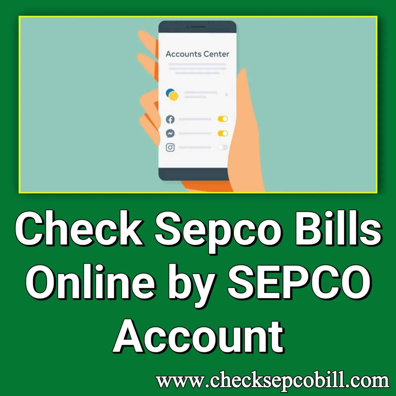 Check Sepco Bills Online by SEPCO Account