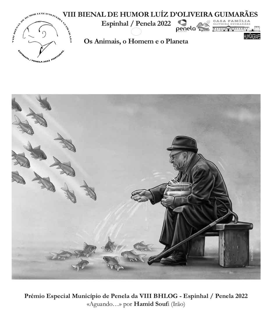 Winners of the 8th Biennial of Humor "Luis d'Oliveira Guimarães" in Portugal