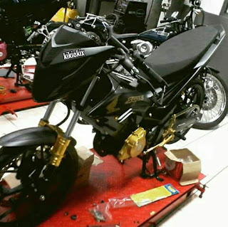 Honda Sonic 150R versi Modifikasi