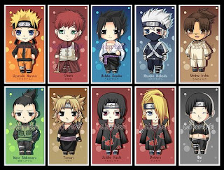 Chibi Naruto Bookmark