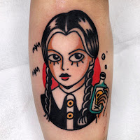 Los mejores tatuajes de Merlina Addams