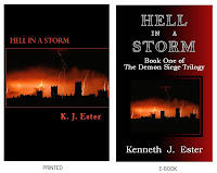Fantasy Novel - Hell in a Storm, by: K.J.Ester