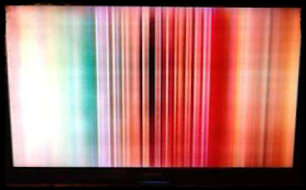 Cara Memperbaiki Garis Berwarna Pelangi Rainbow Screen
