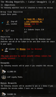 The Missing Reporters L3 mission