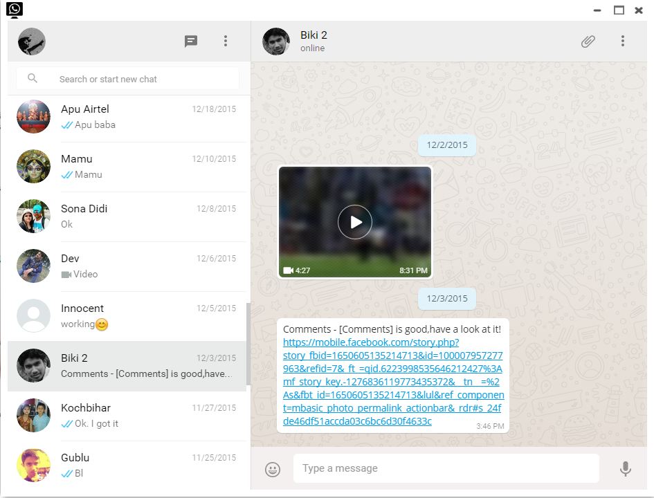 Download WhatsApp v5.1.14dp3 for Desktop Final Unofficial ...