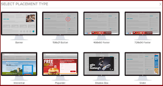 select the type of ad unit you want to create.