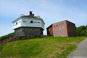 Riflemen's House en el Fuerte McClary, Maine 
