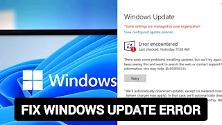 How to fix windows update errors