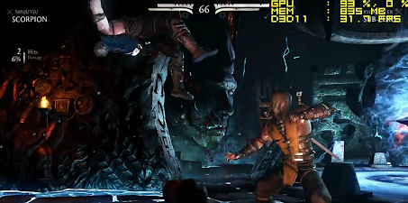 How many FPS we get by playing Mortal Kombat X on intel HD 4600?