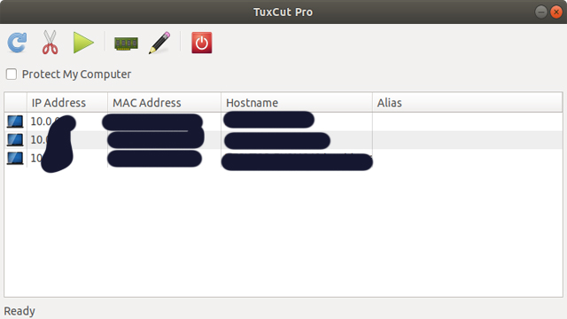 تنزيل برنامج TuxCut لقطع الاتصال عن المتصلين بالراوتر.