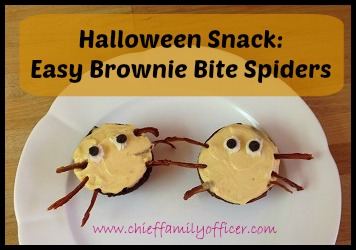 Halloween Brownie Bites - chieffamilyofficer.com