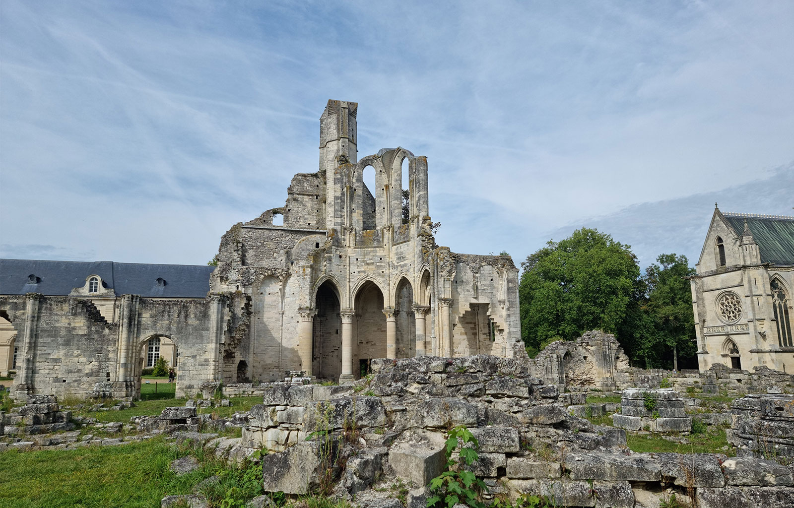 Domaine de Chaalis château abbatiale chapelle