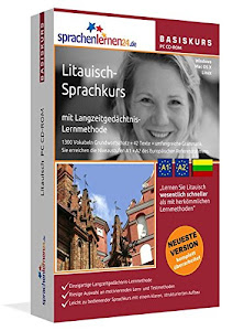 Litauisch Sprachkurs: Litauisch lernen für Anfänger (A1/A2). Lernsoftware