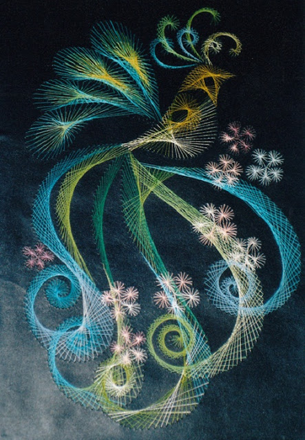  amazing string art by Olga Voronova